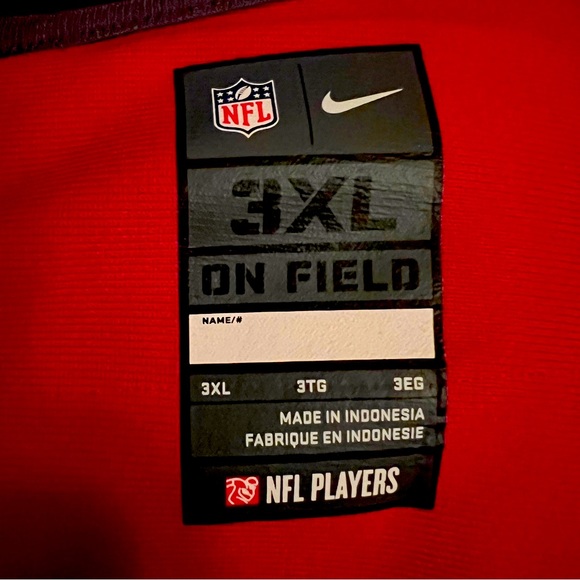 3XL Nike #2 Matt Ryan Atlanta Falcons Jersey On Field Fan/Replica Edition - Picture 2 of 14